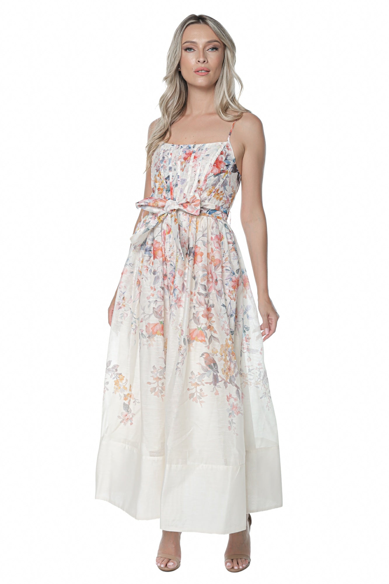 Rochie din Organza cu Fusta Ampla