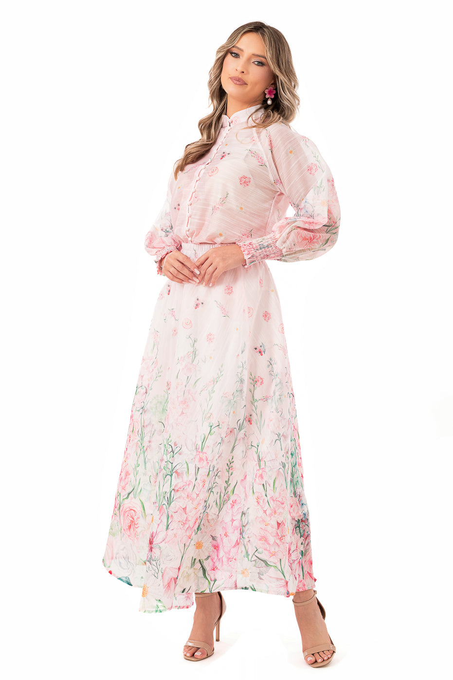 Compleu din Organza cu Fusta