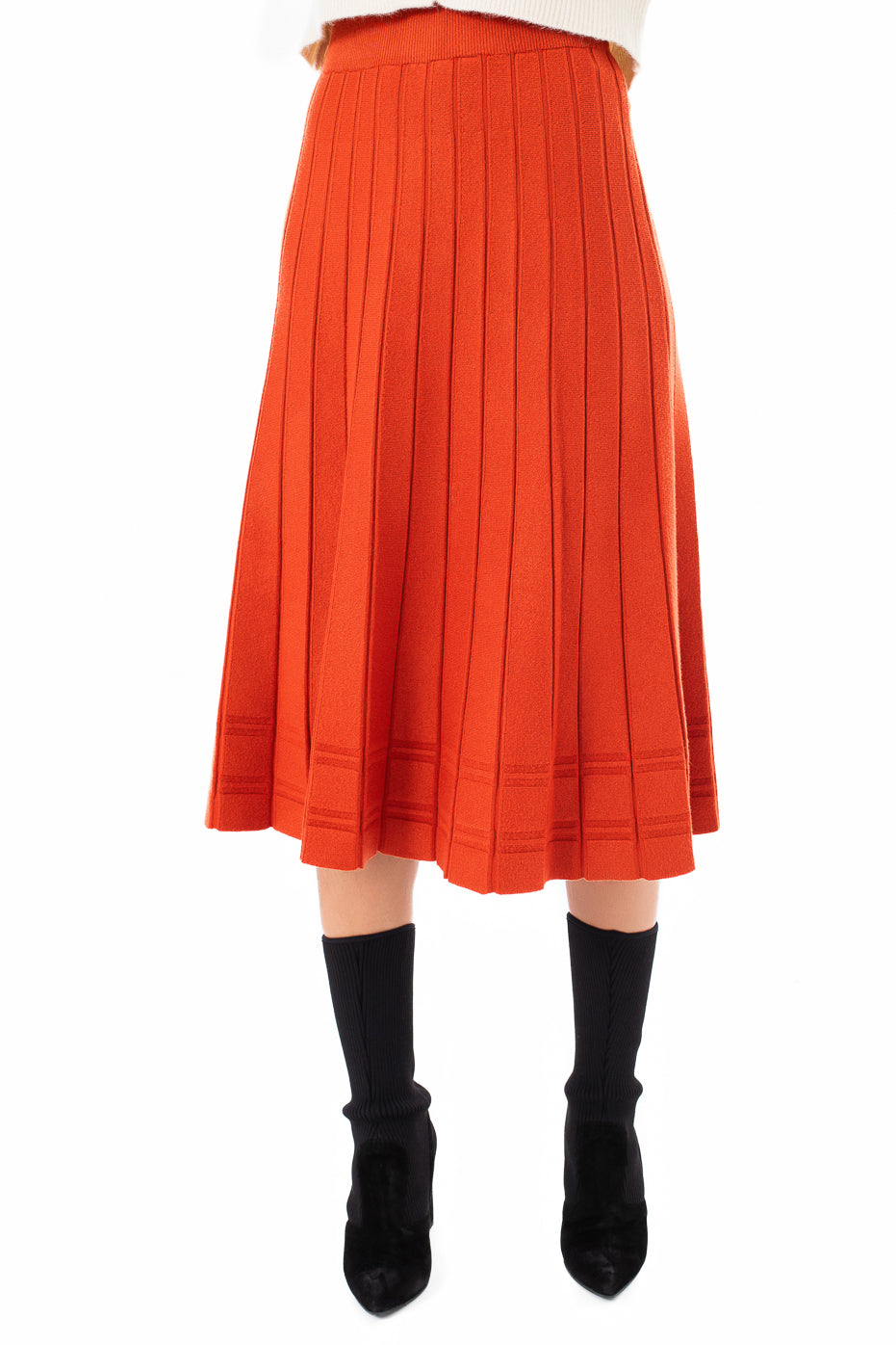 Fusta Casual din Tricot Fin
