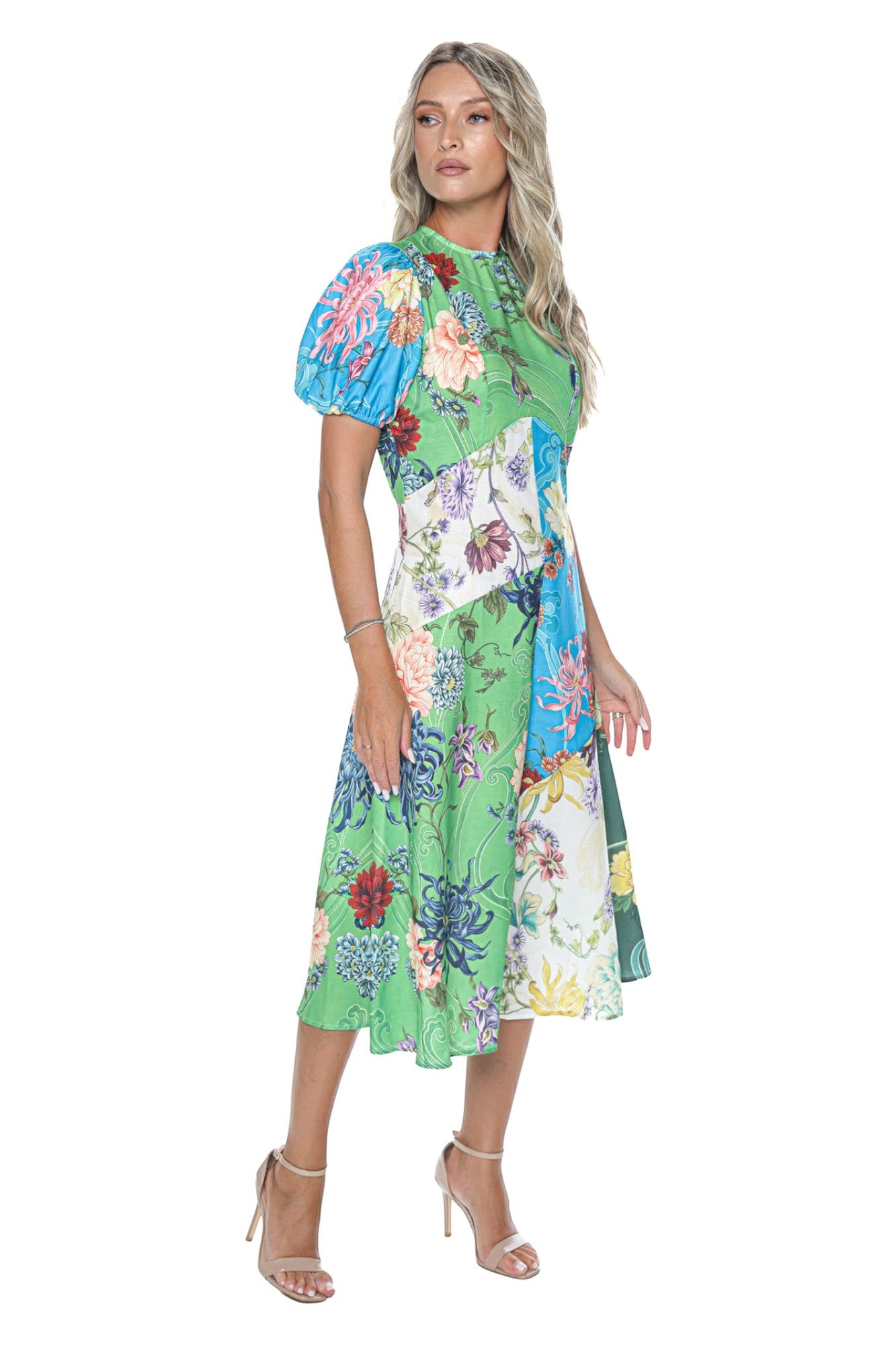Rochie de Zi cu Imprimeu Floral