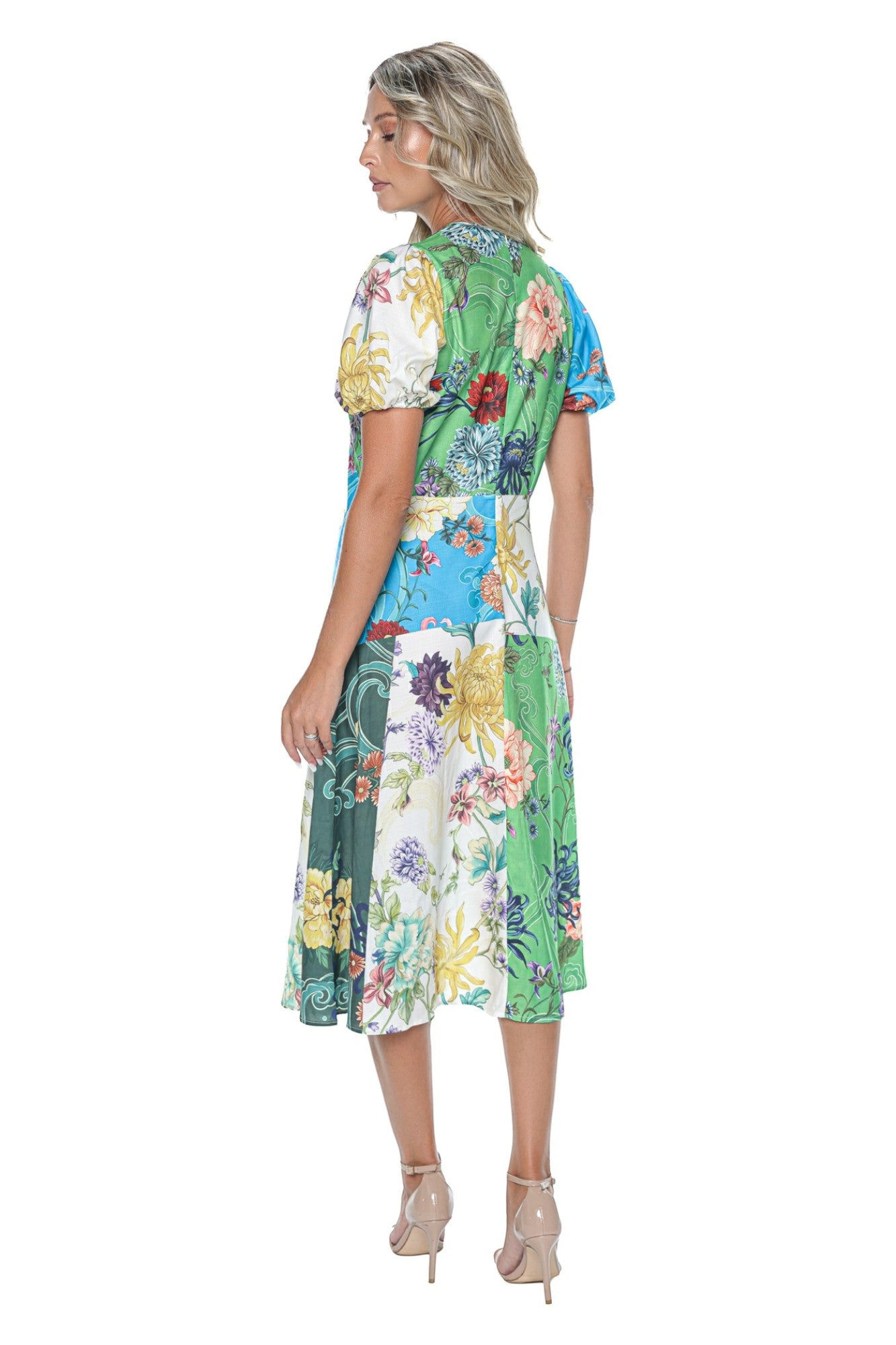Rochie de Zi cu Imprimeu Floral