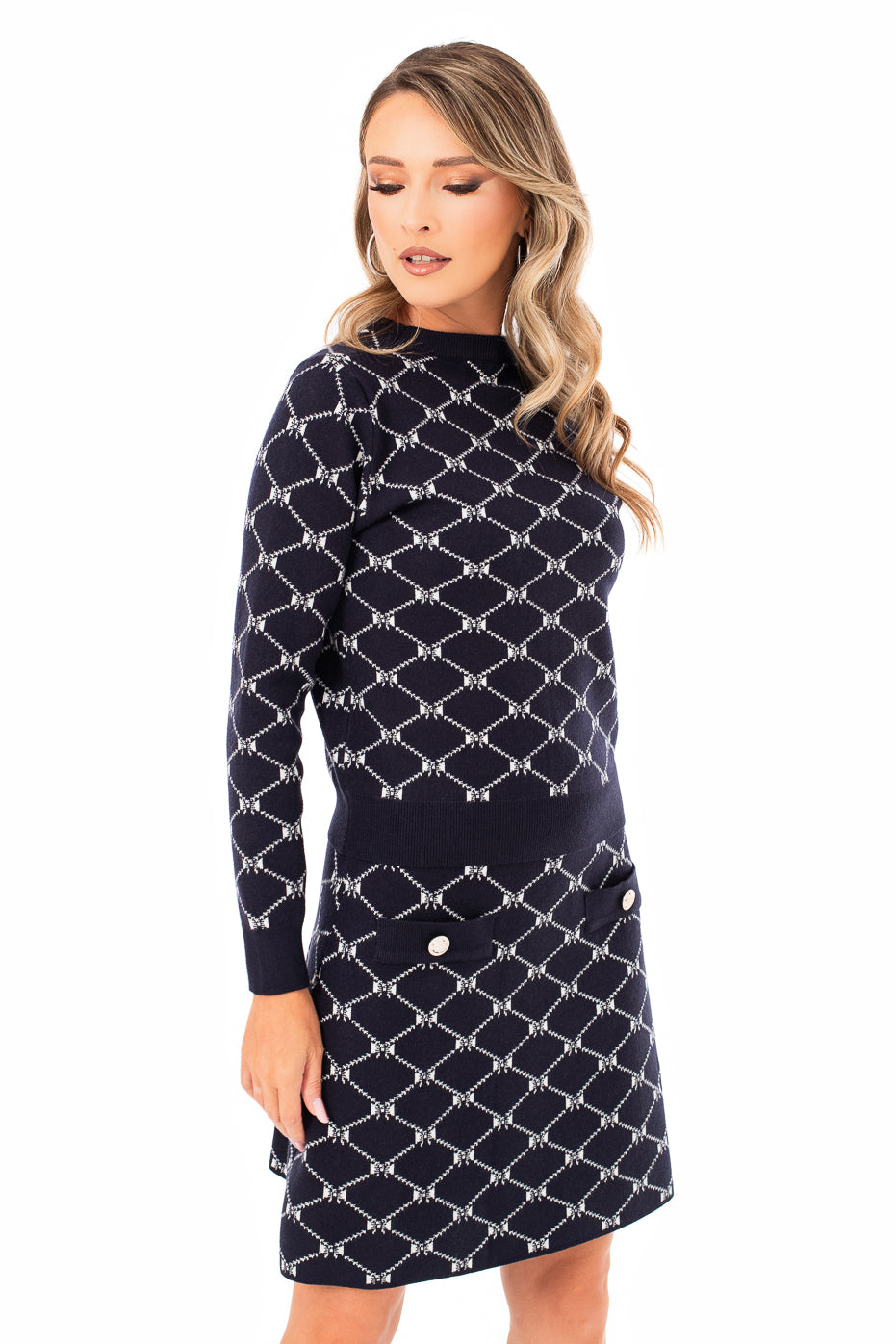 Compleu Casual cu Fusta Scurta