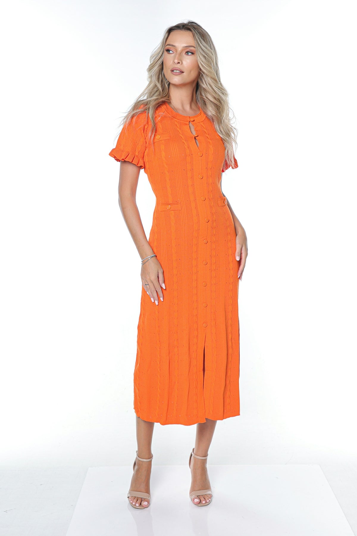 Rochie Midi din Tricot