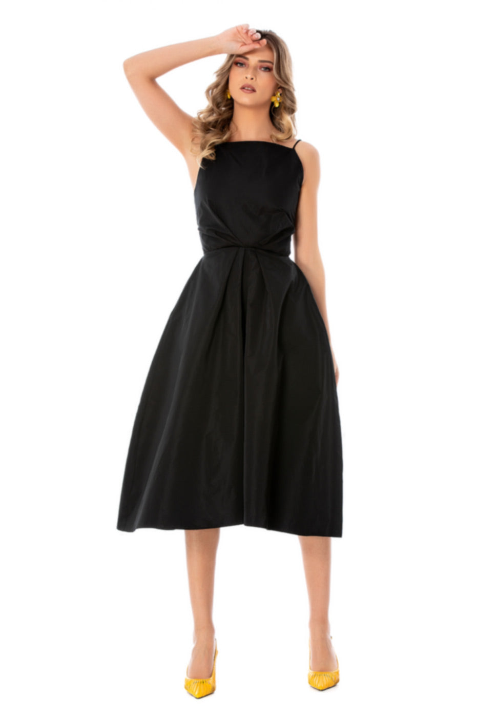 Rochie Neagra Cu Spatele Gol