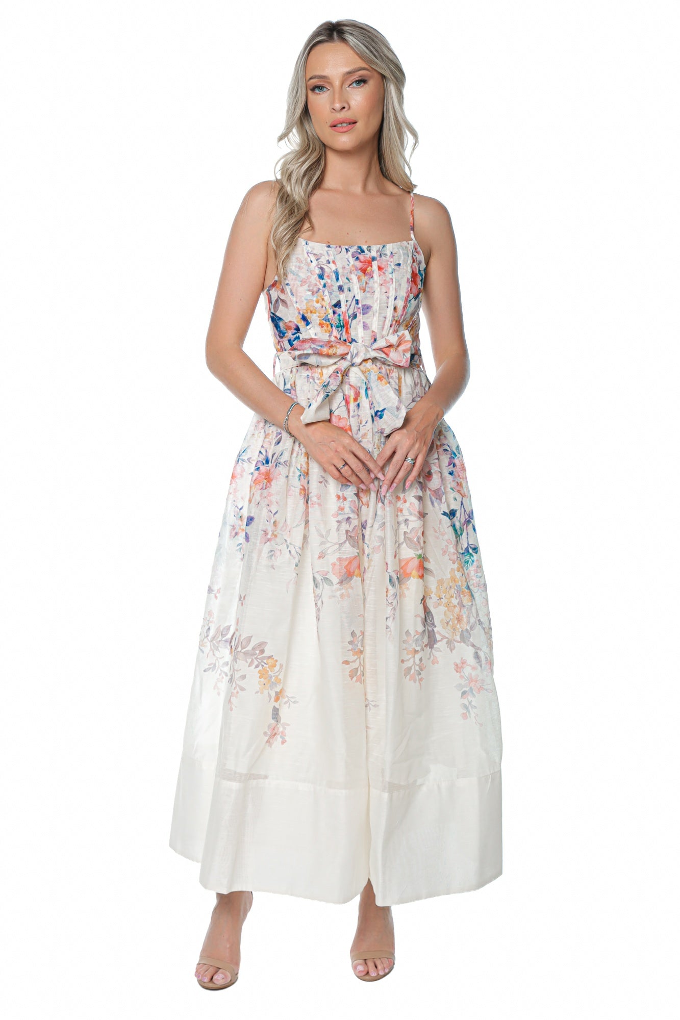 Rochie din Organza cu Fusta Ampla