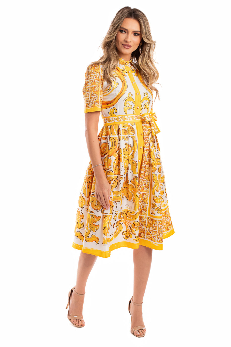 Rochie Casual cu Cordon