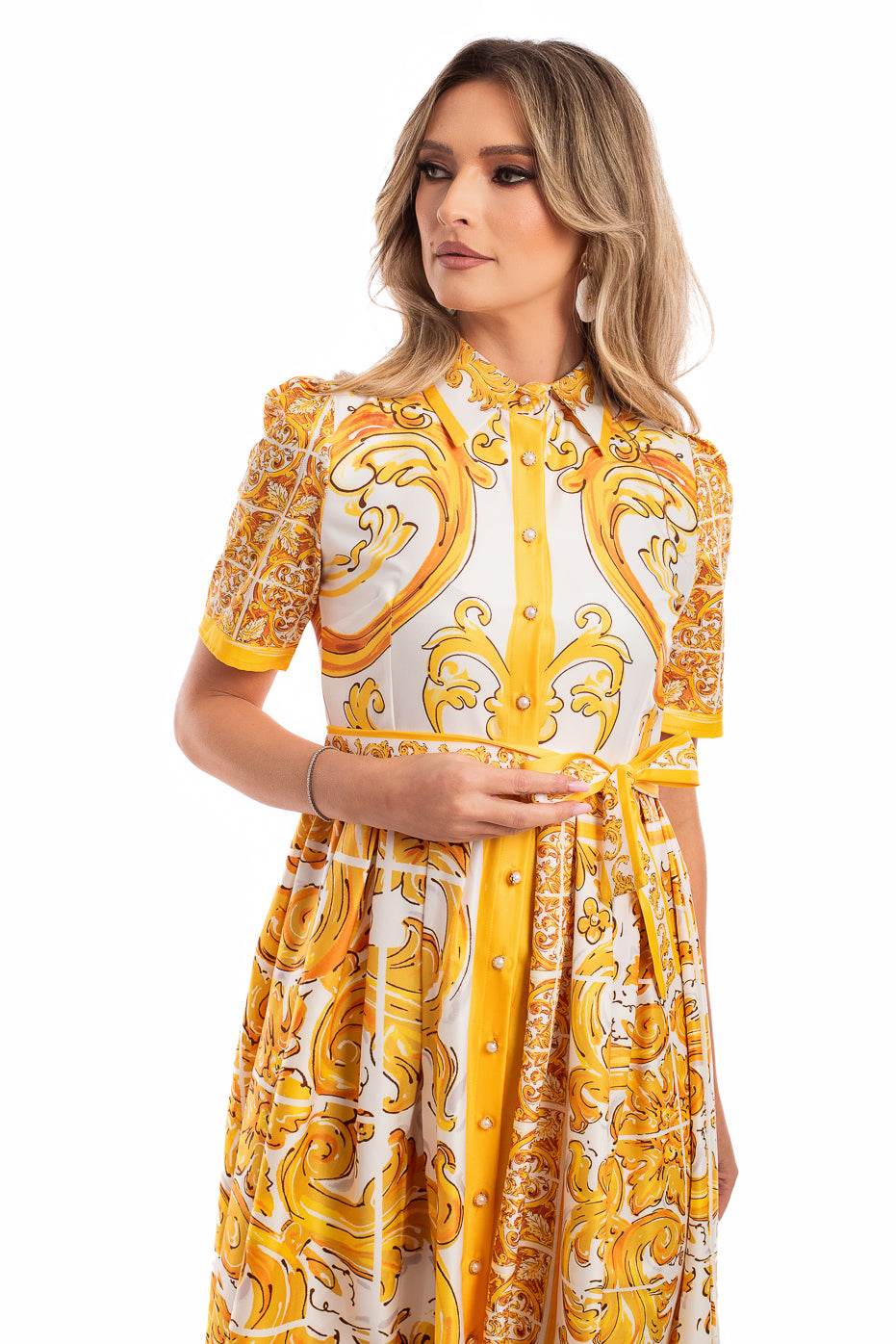 Rochie Casual cu Cordon