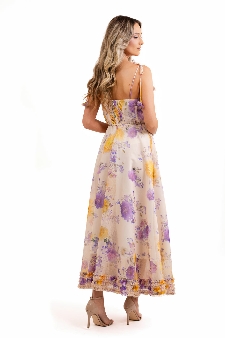 Rochie Din Organza Cu Cupe