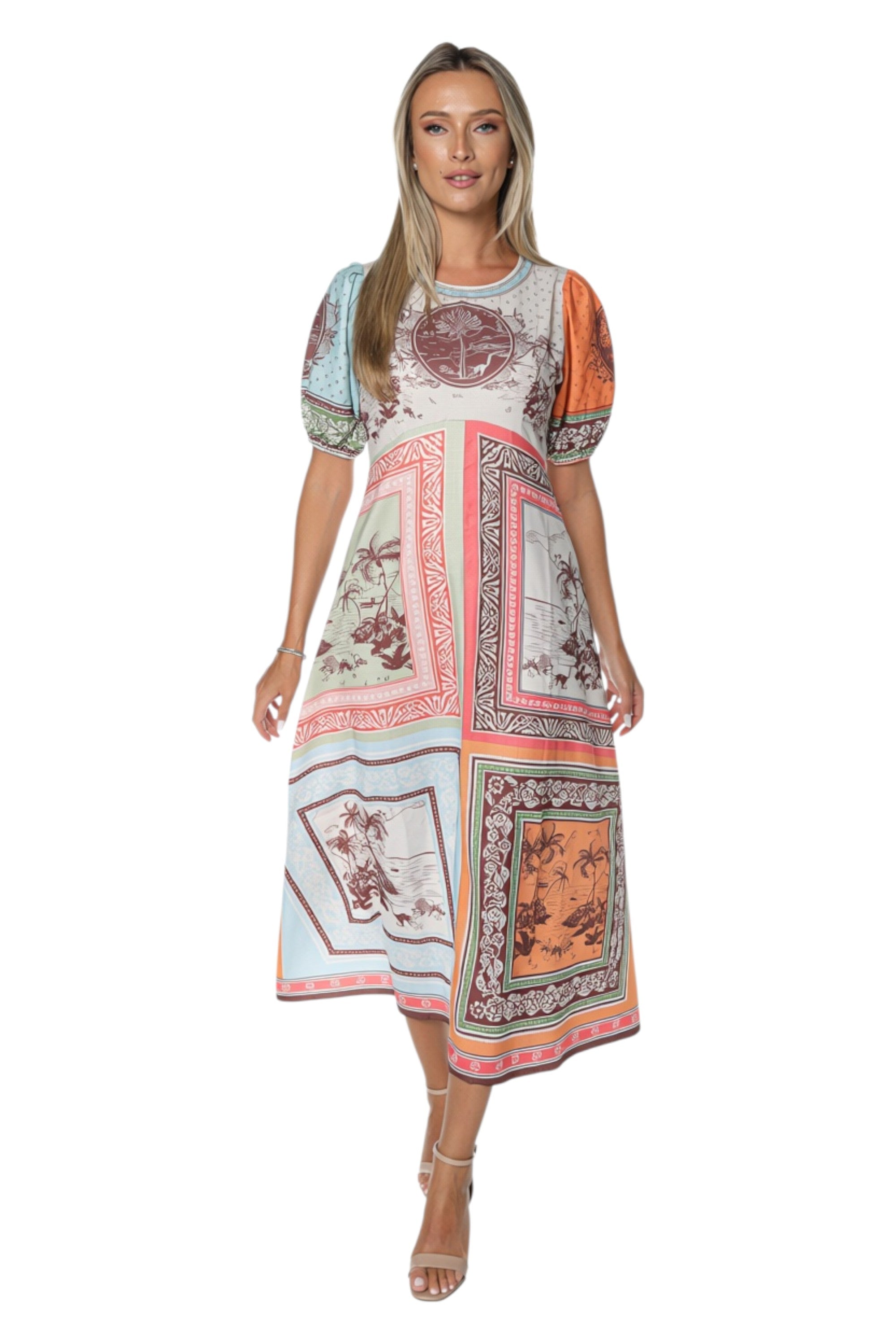 Rochie Midi din In