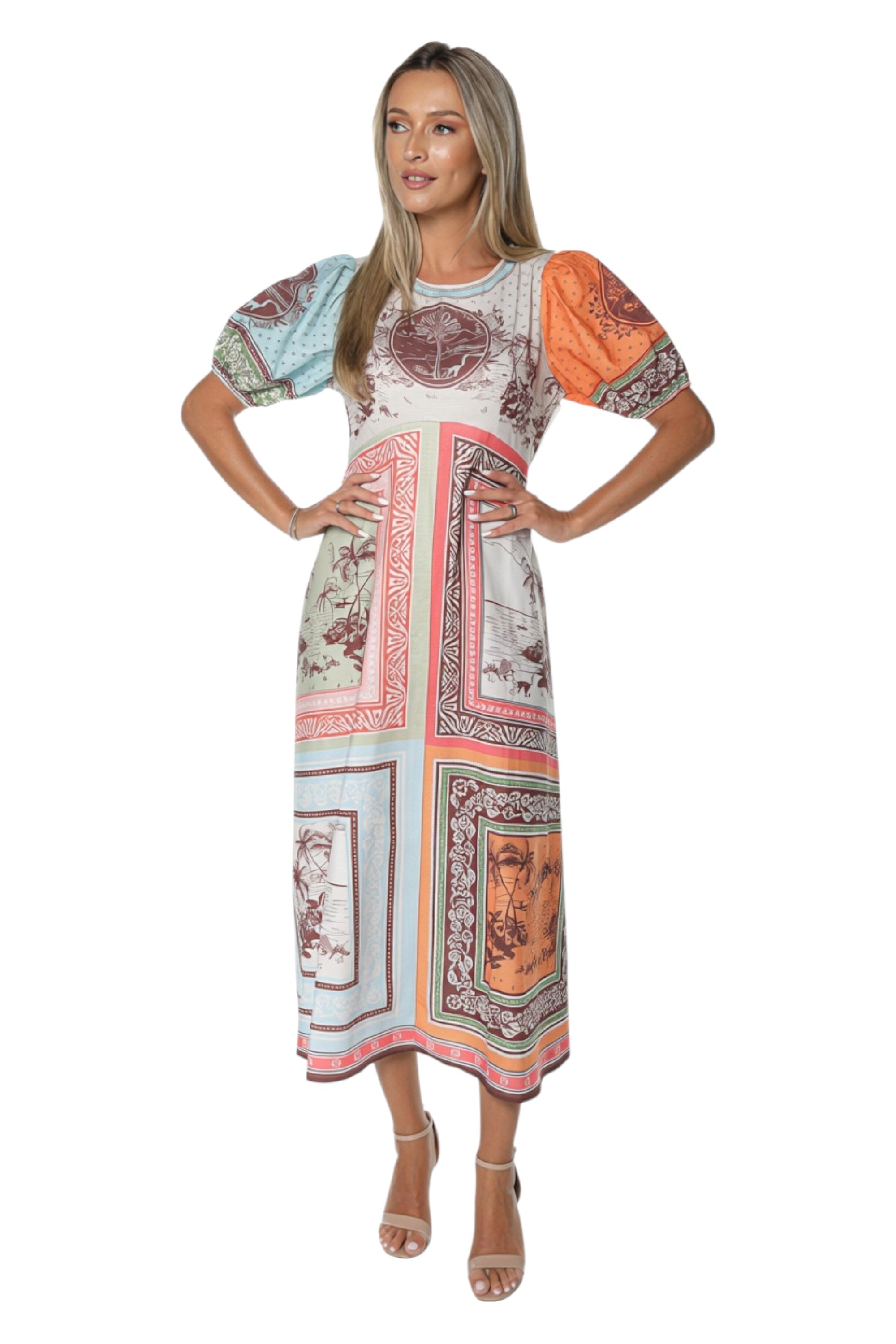 Rochie Midi din In