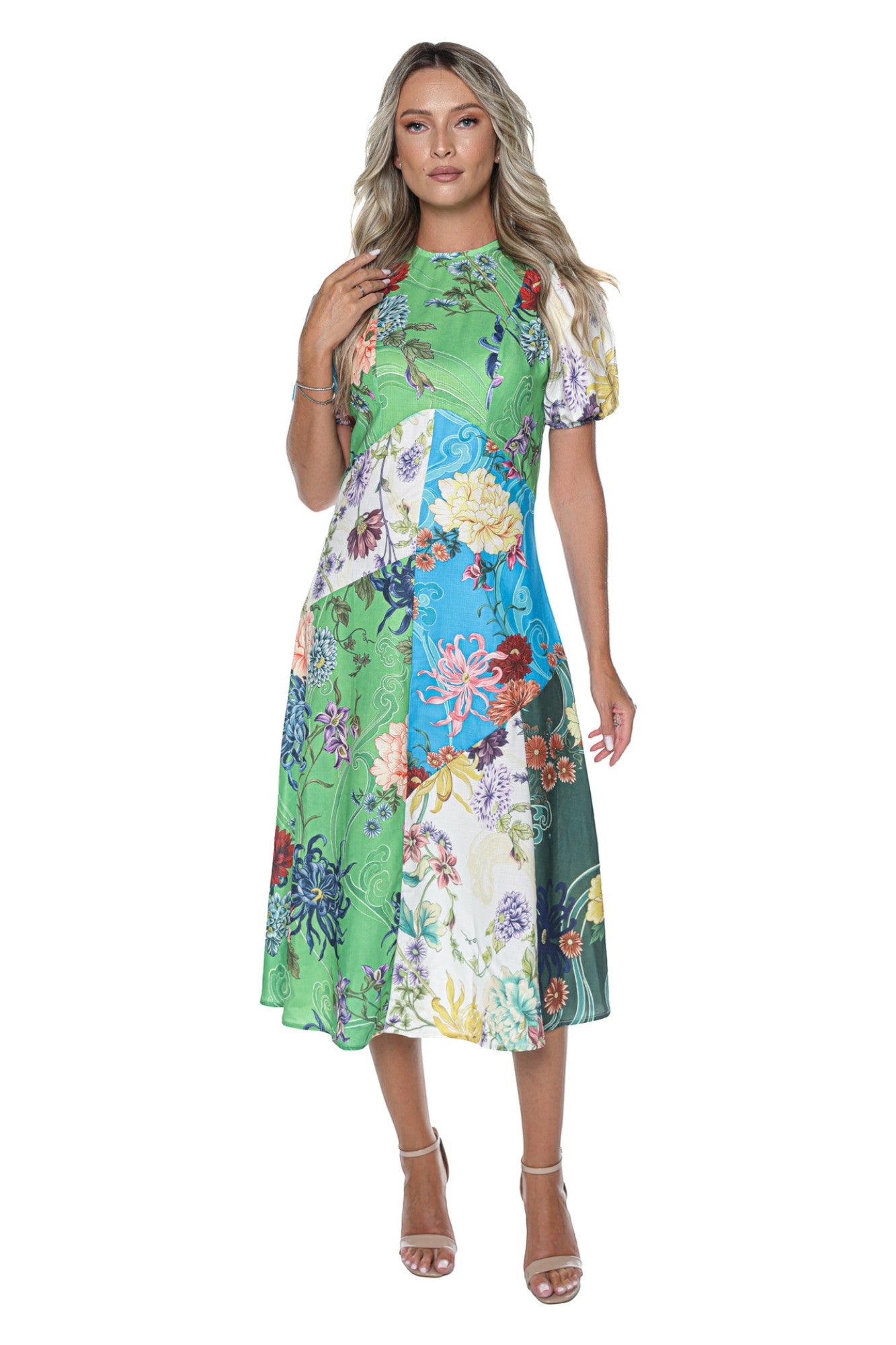 Rochie de Zi cu Imprimeu Floral