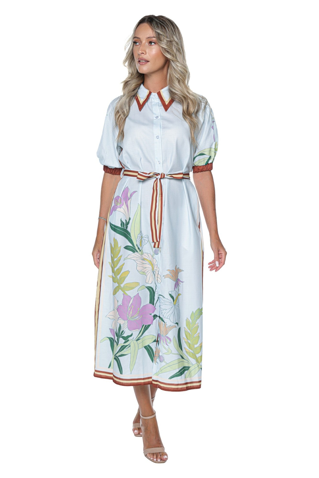 Rochie tip Camasa cu Buzunare