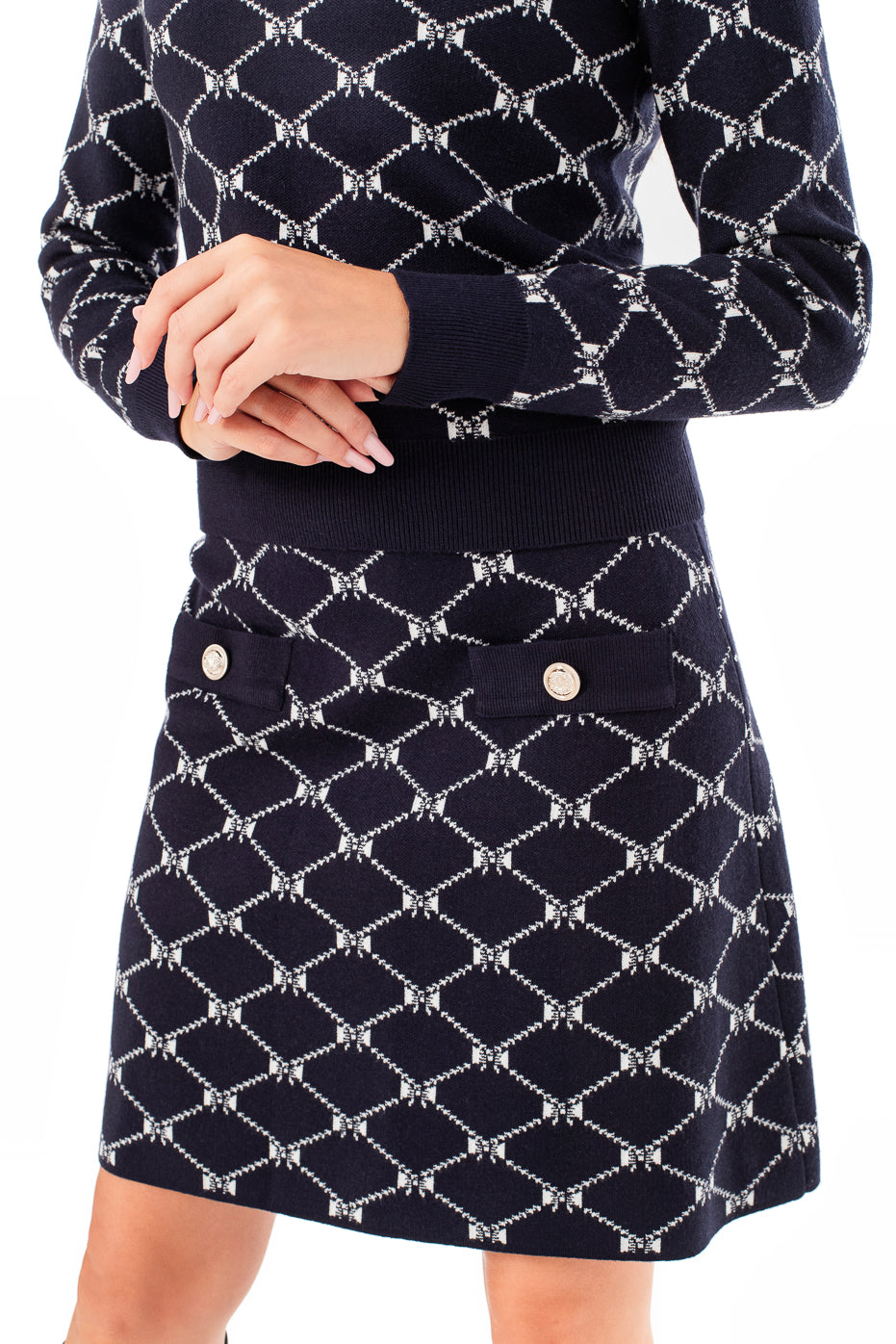 Compleu Casual cu Fusta Scurta